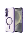 Mey İthalat®  Samsung Galaxy A27 5G Kross Magneticsafe Kapak - Mor