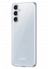 Mey İthalat®  Samsung Galaxy A27 5G Lüx Şeffaf Silikon - Şeffaf