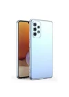 Mey İthalat®  Samsung Galaxy A32 Kılıf Lüx Şeffaf Silikon