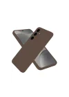 Mey İthalat®  Samsung Galaxy A36 Kılıf First Silikon - Kahverengi