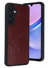 Mey İthalat®  Samsung Galaxy A37 5G Aras Deri Kapak - Bordo