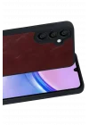 Mey İthalat®  Samsung Galaxy A37 5G Aras Deri Kapak - Bordo