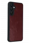 Mey İthalat®  Samsung Galaxy A37 5G Aras Deri Kapak - Bordo
