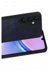 Mey İthalat®  Samsung Galaxy A37 5G Aras Deri Kapak - Lacivert