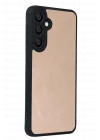 Mey İthalat®  Samsung Galaxy A37 5G Aras Deri Kapak - Pudra