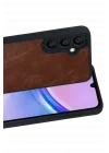 Mey İthalat®  Samsung Galaxy A37 5G Aras Deri Kapak - Taba