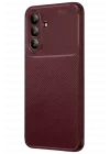 Mey İthalat®  Samsung Galaxy A37 5G Auto Focus Karbon Kapak - Bordo