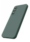 Mey İthalat®  Samsung Galaxy A37 5G First Silikon - Koyu Yeşil