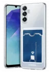 Mey İthalat®  Samsung Galaxy A37 5G Kart Şeffaf Silikon - Şeffaf