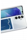 Mey İthalat®  Samsung Galaxy A37 5G Kart Şeffaf Silikon - Şeffaf
