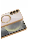 Mey İthalat®  Samsung Galaxy A37 5G Kross Magneticsafe Kapak - Çöl Titanyum