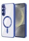 Mey İthalat®  Samsung Galaxy A37 5G Kross Magneticsafe Kapak - Lacivert