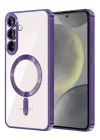 Mey İthalat®  Samsung Galaxy A37 5G Kross Magneticsafe Kapak - Mor