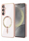 Mey İthalat®  Samsung Galaxy A37 5G Kross Magneticsafe Kapak - Rose
