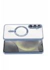 Mey İthalat®  Samsung Galaxy A37 5G Kross Magneticsafe Kapak - Sierra Blue