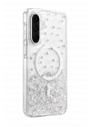 Mey İthalat®  Samsung Galaxy A37 5G Misk Simli Magsafe Kapak - Desen 1