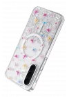 Mey İthalat®  Samsung Galaxy A37 5G Misk Simli Magsafe Kapak - Desen 4