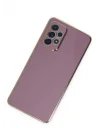 Mey İthalat®  Samsung Galaxy A52 Kılıf Volet Silikon - Mor