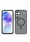 Mey İthalat®  Samsung Galaxy A55 5G Jota Magsafe Kapak - Siyah