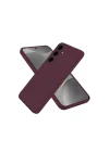Mey İthalat®  Samsung Galaxy A56 Kılıf First Silikon - Mürdüm