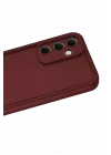 Mey İthalat®  Samsung Galaxy A56 Kılıf Viera Silikon - Bordo