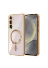 Mey İthalat®  Samsung Galaxy A56 Kross Magneticsafe Kapak - Çöl Titanyum