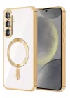 Mey İthalat®  Samsung Galaxy A57 5G Kross Magneticsafe Kapak - Gold