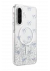 Mey İthalat®  Samsung Galaxy A57 5G Misk Simli Magsafe Kapak - Desen 3
