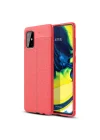 Mey İthalat®  Samsung Galaxy A71 Kılıf Auto Focus Kapak - Kırmızı