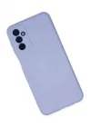 Mey İthalat®  Samsung Galaxy M23 Kılıf Nano içi Kadife Silikon - Lila