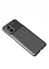 Mey İthalat®  Samsung Galaxy M31S Kılıf Auto Focus Karbon Kapak - Siyah