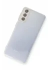 Mey İthalat®  Samsung Galaxy S21 FE Kılıf Lüx Şeffaf Silikon