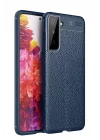 Mey İthalat®  Samsung Galaxy S21 Kılıf Auto Focus Kapak - Lacivert