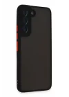 Mey İthalat®  Samsung Galaxy S22 Kılıf Montreal Silikon Kapak - Siyah