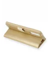 Mey İthalat®  Samsung Galaxy S23 Plus Trend S Plus Kapaklı Kılıf - Gold