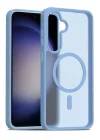 Mey İthalat®  Samsung Galaxy S24 FE Jota Magsafe Kapak - Açık Mavi