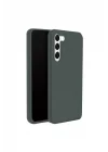 Mey İthalat®  Samsung Galaxy S24 Kılıf First Silikon - Koyu Yeşil