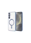 Mey İthalat®  Samsung Galaxy S24 Kılıf Kross Magneticsafe Kapak - Sierra Blue