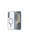 Mey İthalat®  Samsung Galaxy S24 Kılıf Kross Magneticsafe Kapak - Sierra Blue