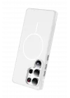 Mey İthalat®  Samsung Galaxy S24 Ultra Neksa Magsafe Kapak - Beyaz