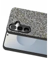 Mey İthalat®  Samsung Galaxy S25 Bright Simli Kapak - Gold