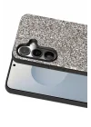 Mey İthalat®  Samsung Galaxy S25 Bright Simli Kapak - Gümüş