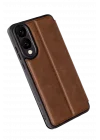 Mey İthalat®  Samsung Galaxy S25 Edge Flip Cover - Taba