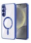 Mey İthalat®  Samsung Galaxy S25 FE Kross Magneticsafe Kapak - Lacivert