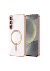 Mey İthalat®  Samsung Galaxy S25 FE Kross Magneticsafe Kapak - Rose