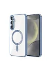 Mey İthalat®  Samsung Galaxy S25 FE Kross Magneticsafe Kapak - Sierra Blue