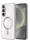 Mey İthalat®  Samsung Galaxy S25 FE Kross Magneticsafe Kapak - Titan Gri