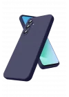 Mey İthalat®  Samsung Galaxy S25 FE Nano içi Kadife Silikon - Lacivert