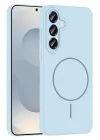 Mey İthalat®  Samsung Galaxy S25 Plus Kılıf Jully Magsafe Kapak - Mavi