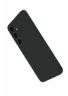 Mey İthalat®  Samsung Galaxy S25 Plus Kılıf Nano içi Kadife Silikon - Siyah